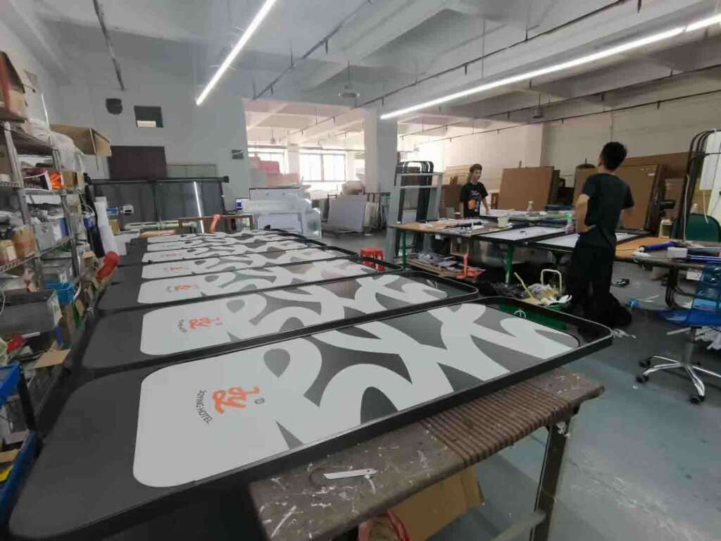 도매 이발소 거울