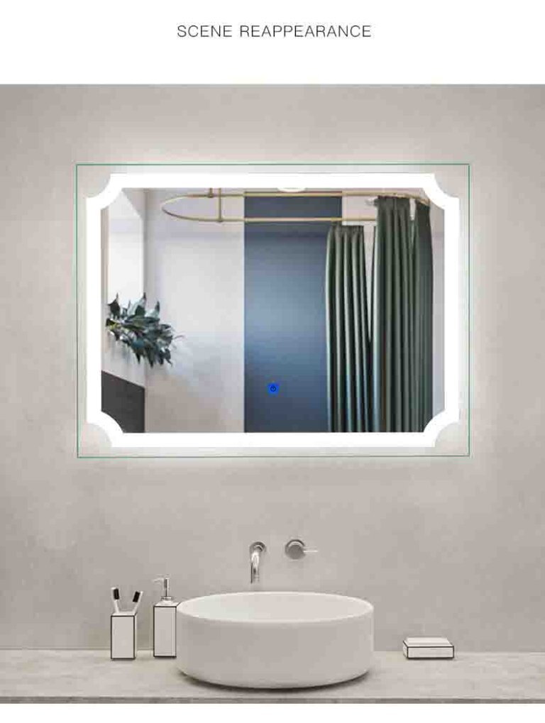 decorative bathroom mirrors