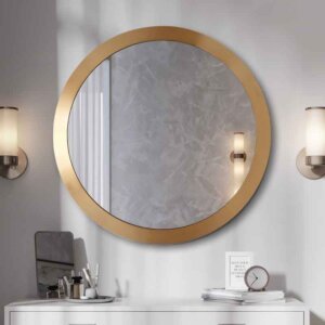 Estrutura de Madeira com Espelho