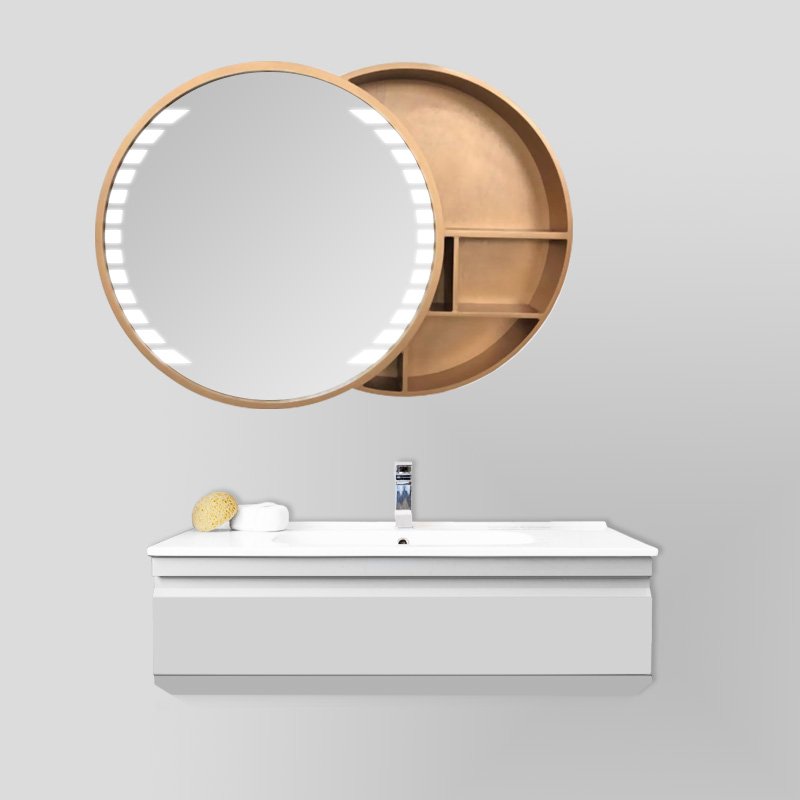 round medicine cabinet