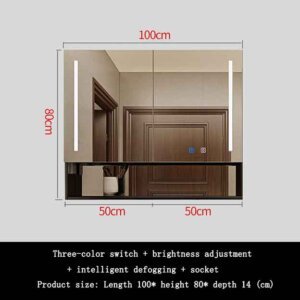 armadietti medicine con specchi