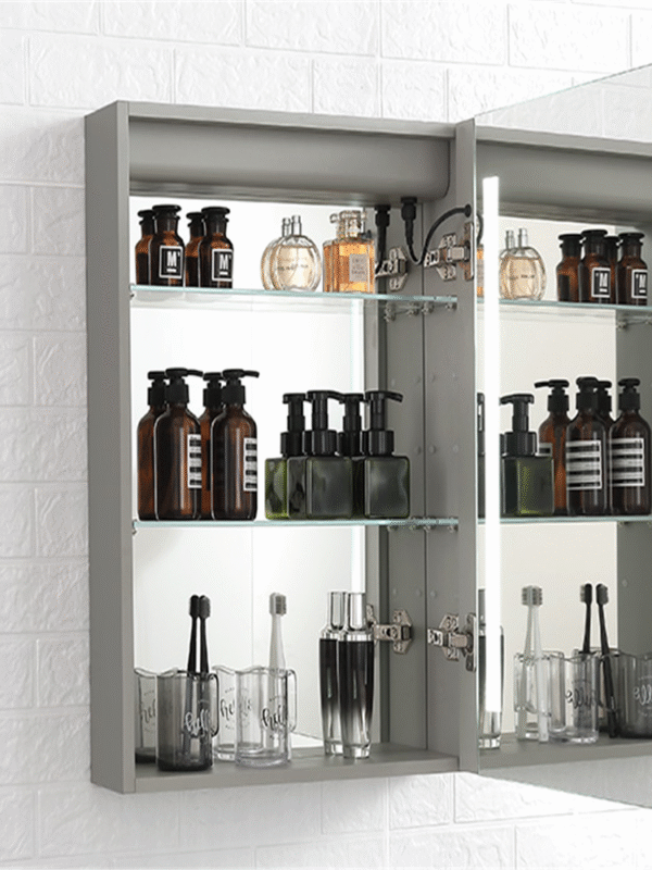 meubles de salle de bain avec miroirs