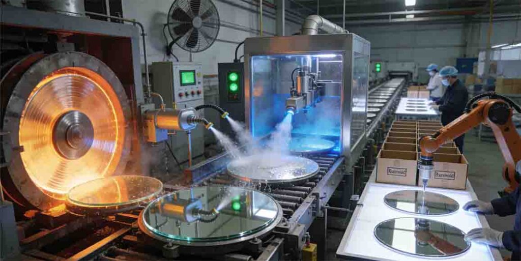 round wall mirror decor