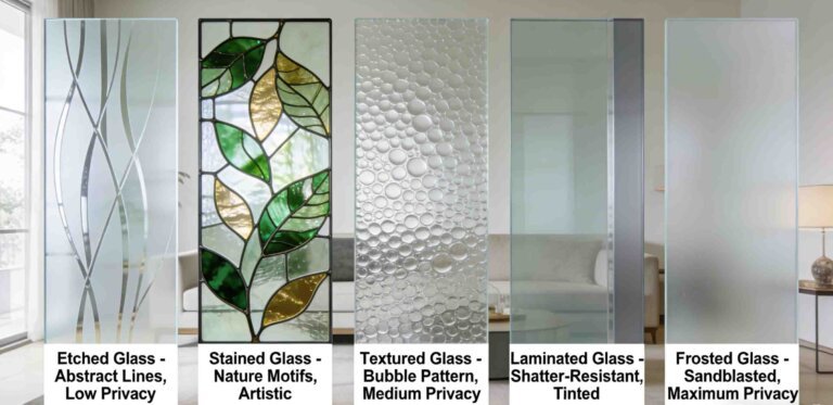 decorative glass panels