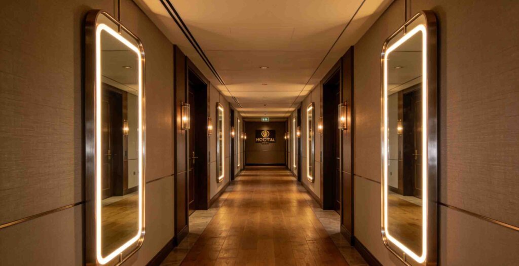 how to decorate with mirrors