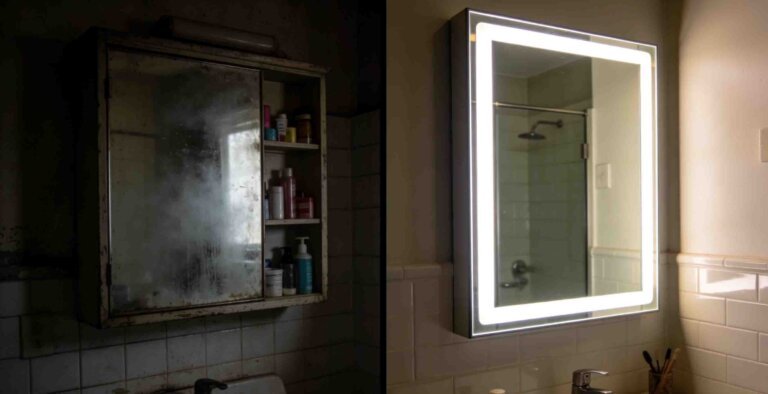 led medicine cabinet