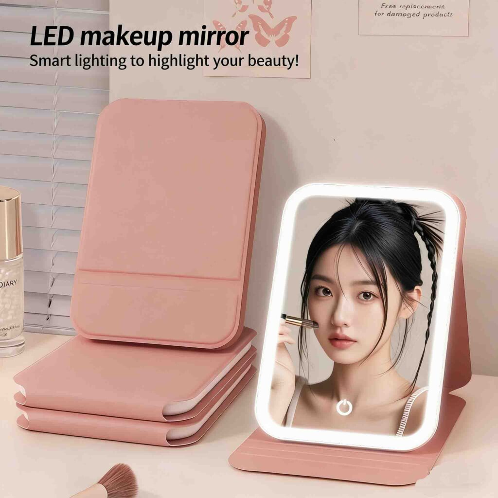 trifold vanity mirror