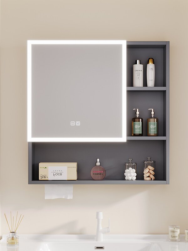 cabinet médical en aluminium (2) cabinet à miroir en aluminium