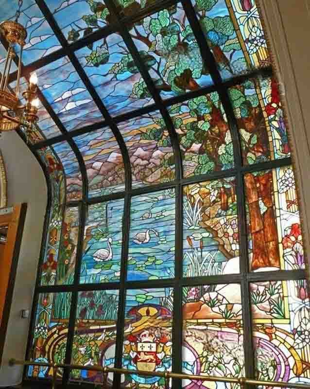 Архитектурное витражное стекло