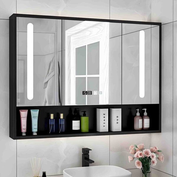 Specchio per il bagno con ripostiglio Specchio per il bagno con ripostiglio