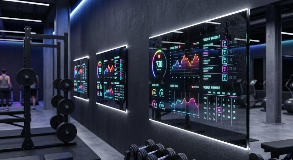 custom smart display mirror